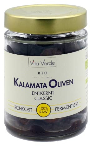 Vita Verde Kalmata Oliven entkernt Classic - 180 g