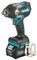 Makita TW007GD201 40V Max Li-ion XGT Brushless Impact Wrench Complete with 2 x 2.5 Ah Batteries and Charger Supplied in a Makpac Case