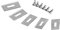 ISE Lame di ricambio Endurance Confezione da 9 per Husqvarna 595 08 44-01 per Automower
