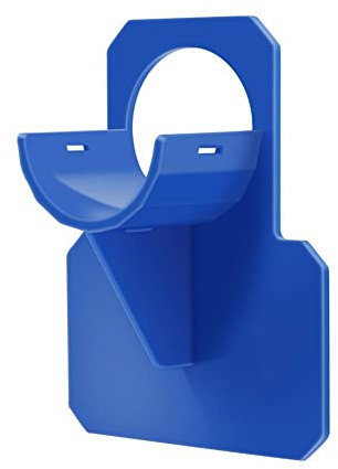 30–38 mm Pool Schlauchhalter Knickschutz Schwimmbad Rohrhalterungen Rohrhalter, Befestigung Schlauchhalterung mit Kabelbinder (2Pcs Blau)