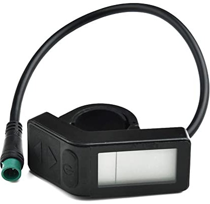 SPORTARC Elektrischer Geschwindigkeitsmesser, 24V/36V/48V Elektro Mini Display KT-LCD4 E-Bike Display Panel Meter
