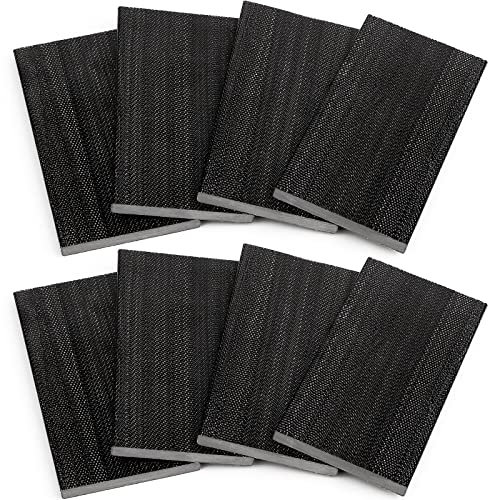 Anwenk 8 Stück Terrassen-Schaukelstuhl, Federplatte, Ersatzteil, Fiberglas-Federplatten, Drehwippenstuhl, Rasenmöbel, Reparatur-Ersatz für universelle Outdoor-Terrassenmöbel, 6,3 x 12,7 x 0,6 cm