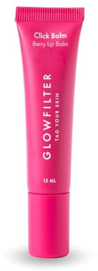 Lippenbalsam Berry mit Farbe – Flüssig, repariert und verleiht Flexibilität – Spendet Feuchtigkeit, beruhigt und schützt – 15 ml, Vegan – Glowfilter by Marta Lozano