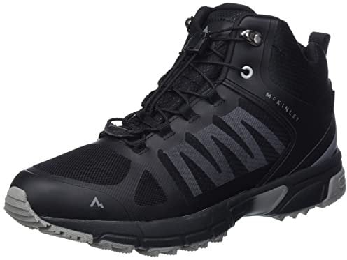 McKinley Herren Kansas Walking-Schuh, Black Night/Charcoal, 43 EU