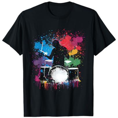 Schlagzeug Schlagzeuger T-Shirt