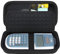 Canboc Tragetasche für Texas Instruments TI-30XS/TI-36X Pro MultiView Wissenschaftlicher Taschenrechner, Netztasche passend Kabel, Batterien, Stifte und anderes Zubehör, schwarz+schwarz (nur Fall)