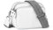 befen Genuine Leather Ladies Cross-Body Bag Over the Shoulder Bag Women White Camera Handbag Crossbody Mobile Phone Bag Purse with Multiple Pockets-White