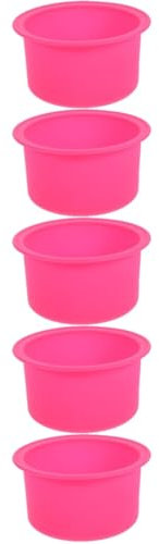 Lurrose 5pcs Wax Melting Bowl Silicone Wax Warmer Liner Heater Inner Pot Simple Practical Non-Stick Bowl for Hair Removal for Home Salon