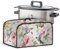 Uorisanigo Slow Cooker Cover Flower Hummingbird 6-8 qt Crock for Pot Cover Dust Cover Dustproof Kitchen Appliance Accessories