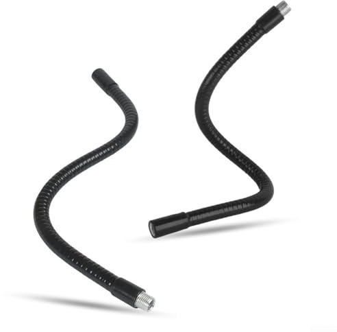 Tube col de cygne creux pour pieds de micro et extension de support, diamètre 10 mm (A)