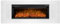 ArtiFlame Line AF42 Elektrokamin in Weiß – 1,6 kW Leistung, realistischer 3D-Flammeneffekt, Panoramaglas, Infrarotheizung, LED-Beleuchtung, Temperaturregelung, stilvolles Design.