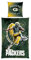 Herding Bettwäsche NFL Packers, Kopfkissenbezug ca. 80 x 80 cm, Bettbezug ca. 135 x 200 cm, Mit Markenreißverschluss, 100% Baumwolle/Renforcé