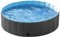 Yaheetech Piscine pour Chien Pliable 120 x 30 cm Piscine Baignoire Bassin de Baignade Portable Bain pour Chien/Chat Animal Extérieur Intérieur Antidérapant Noir