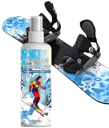 Eoixuqba Glättendes Spray für Ski, Pflegemittel für Snowboard | Schutzspray für Decksohle | für Riders Freestyle Anfänger Park Enthusiasten Sport Stationen Besucherpiste Pisten