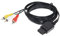 Câble AV RCA pour Super Nintendo - Nintendo 64 - Game Cube - 1,8 m
