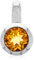 XEN Anhänger mit 7 mm Citrin ca. 1,25 ct.