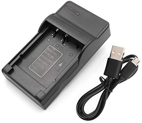 Hincore NP-BG1 Chargeur USB pour appareil photo BG1, DSC-H7, H9, H50, H70, H90, HX5, HX9V, HX10V, W30, W80, W90, W100, W130, W220, W240, W270, W290, W290,W290,W290,W290,W290,W290 300, WXX. 1