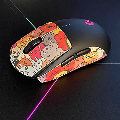 2Duck Mouse Lizard Skins Non Slip Suck Sweat Sticker Grips Skates For Logitech G Pro Wireless G PRO X SUPERLIGHT Gaming Mouse Multiple Colour Grip Tape Set (Color : 3, Model : G Pro Wireless)