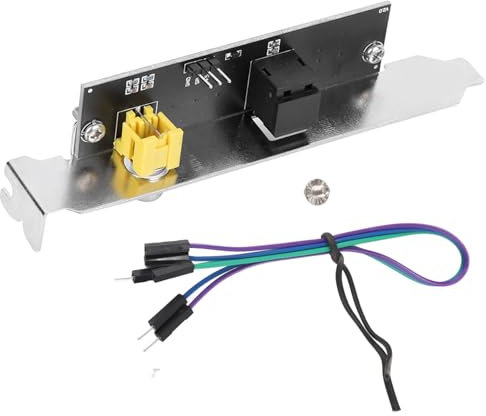 OutPlate Kabelhalterung SPDIF Optische Elektrische Komponenten Glasfaser für ASUS/GIGABYTE/MSI Motherboard 12 X 2 X 1,8 Cm / 4,7 X 0,8 X 0,7 Zoll