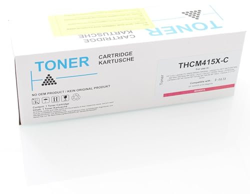 ABC Kompatibler Toner für HP 415X W2033X Magenta für (MIT CHIP) Color Laserjet Pro M454 Series M454dn M454dw M455dn MFP M479 M479dw M479fdn M479fdw M479fnw M480f