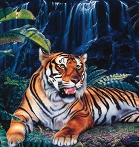 5000 Pieces Jigsaw For Adults Puzzle Family Tiger Puzzles 3-8 Years Old Children'S Science Puzzles Children'S Christmas Decorations Finished size 156.5×105.5cm