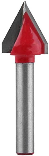 6 mm Schaft V Nut Fräser Bit Schneiden Durchmesser 16 mm Gravur Schaftfräser V Nutfräser CNC Holzarbeiten Schneidwerkzeug 60 °