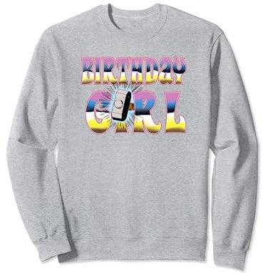 Marvel Thor Retro Birthday Girl Hammer Sweatshirt