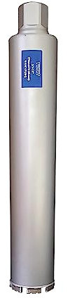 Tuhut Wet Diamond Core Drill Bits, 3/77mm Diameter, 15-1/2/395mm Drilling Depth, 1-1/4-7 UNC Thread Arbor, Crown Shaped Segments,for Brick,Block,Masonry,Stone,Concrete. (10)