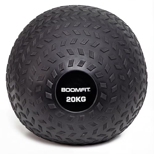 BOOMFIT Slam Ball 4-40kg | Palla Medica Antirimbalzo per Crossfit e Allenamento Funzionale | High-Grip No-Bounce per WOD, HIIT e Potenza Core | Ideale per Home Gym e Atleti