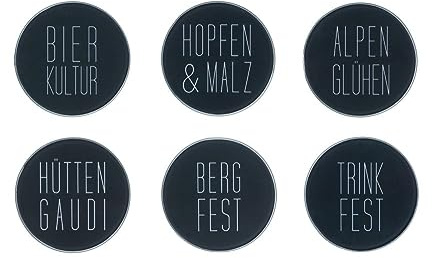 Räder Heimatliebe Untersetzer 6er Set