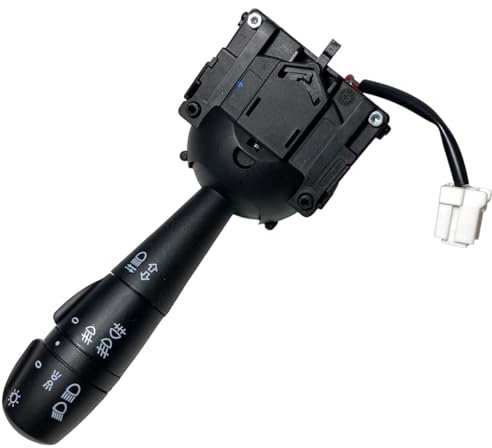 Lichtkommodo mit Nebelscheinwerfer vorne und hinten, Lenksäulenschalter, kompatibel mit Renault Clio 4 Captur Twingo 3 Duster Lodgy Dokker Sandero 2 Logan 8201167981