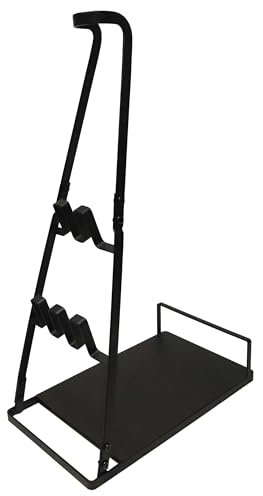 vhbw Staubsaugerhalter Ständer kompatibel mit Bosch Serie 4 Flexxo 28V, Serie 6 Athlet 20V Akku-Staubsauger, Handstaubsauger Schwarz