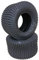 HMParts 2 pneumatici 18 x 8,50 – 8 4PR profilo prato, trattorino tosaerba, tosaerba, quad