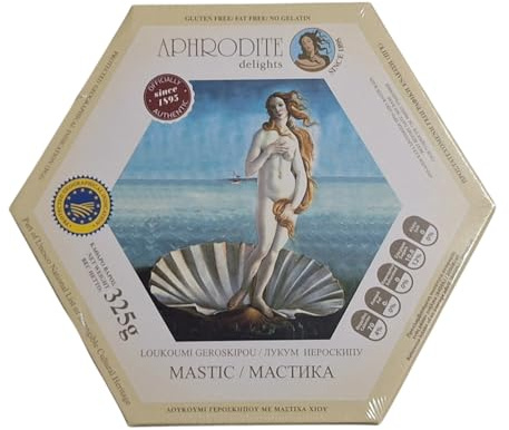 Traditionnel Chypre Grec Loukoumi Delight Sweets Aphrodite 325 g – Mastic Mastiha