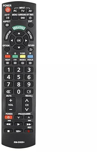XINFUTE HUAYU RM-D920+ Universal passend für Panasonic LCD-TV-Fernbedienung N2QAYB000572 EUR765101C