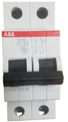 HCVYQMMJ 1 disjoncteur S202-C32 2P 32A