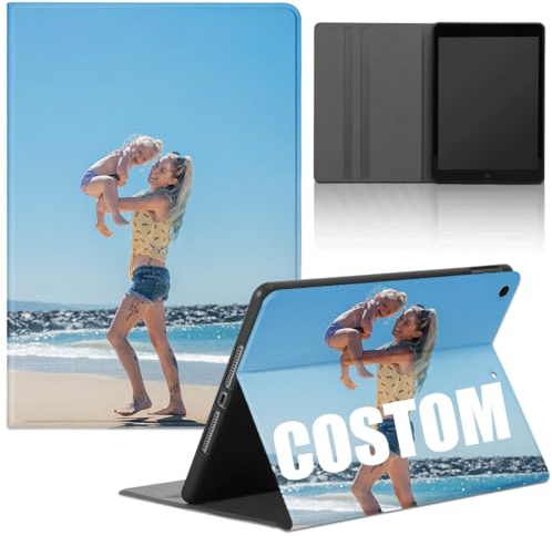 Xylota Tablet Coque Personnalisée pour Samsung Galaxy Tab S8/Galaxy Tab S7 11 2022, Personnalisable Photo Texte Image DIY Étui de Protection Cuir PU Housse Cuir Flip Housse Support Etui de Tablet