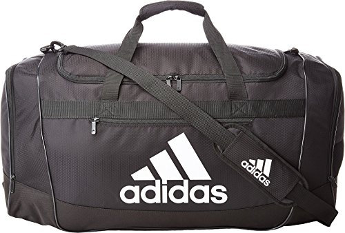 adidas Duffel_Bag adidas Defender III Große Duffel, Schwarz/Weiß, Einheitsgröße, Schwarz/Weiß, Einheitsgröße, Defender III Large Duffel