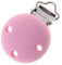 UNFAIR Clip De Sucette pour Bébé, Sucette en Silicone, Porte-Mamelon De Dentition, Pinces À Serviette Rondes De Salive Douce, Boucle De Jouets