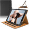 Aiwoxing Coque pour iPad 10,2 Pouces (Modèle 2021/2020/2019, 9ème/8ème/7ème Génération), Pochette Cuir Case Housse Étui de Protection, Auto Réveil/Sommeil, Multi-Angle, Tablette Apple Cover, Noir