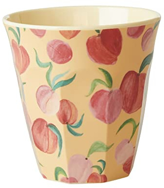 Rice Medium Melamine Cup - Peach