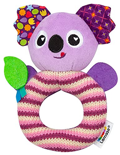 Lamaze L27430 Walla Loop, Neugeborenes sensorisches Spiel, Spielzeug für Kleinkinder, Geschenk für werdende Eltern, Rassel für Babys, geeignet für Jungen & Mädchen ab 0 Monaten, Multicoloured