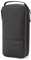 Gomatic Trousse de Toilette Petite – Étanche, compacte et légère – Rangement Maquillage, Rasoir, Accessoires de Voyage – avec Crochet de Suspension – Noir – 25×12,5×5 cm
