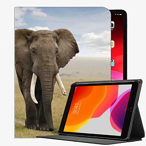 Fall Entworfen für iPad Pro 9.7 Zoll, Tiere Elefant Vier Hoofed Wind Style24 Case Slim Shell-Abdeckung für iPad Pro 9.7