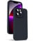 Supdeal Custodia in Silicone Liquido per iPhone 13 Pro, [Protezione Fotocamera] [Anti-Impronta Digitale] [Ricarica Wireless], Cover Case in Microfibra Incorporata, 6,1, Nero