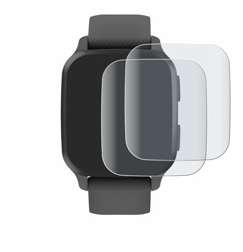 BROTECT Schutzfolie für Garmin Venu Sq 2 | 2 Stück Entspiegelnder Displayschutz Made in Germany Matte Full-Screen Folie Full-Cover 3D Curved Anti-Reflexion Montage Kit