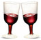 TENYASEN Confezione da 30 eleganti bicchieri da vino in plastica per feste, 170 ml, bicchieri da vino usa e getta, in plastica, per matrimoni e compleanni