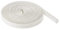 Rebower Silicona Vidrio Fibra Manga Aislada Cable Protección Tubo [para Alta Temperatura Aplicaciones] – 10 Pies-7mm / Blanco
