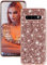 Handyhülle für Samsung Galaxy S10 Hülle Glitzer Bling Sparkle Ultra Dünn Schutzhülle für Samsung S10 Hülle Stoßfest Anti-Kratzer 360 Grad Original Hülle S10 4G Case Cover (6,1 Zoll 2023) (Roségold)