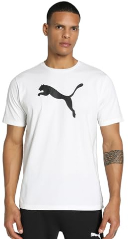 Puma Herren Teamrise Logo Jersey Baumwolle T-Shirts (1er Pack)